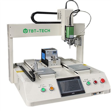 Fabrikspris med énhoved dobbeltstation Automatisk skruespændingsmaskine